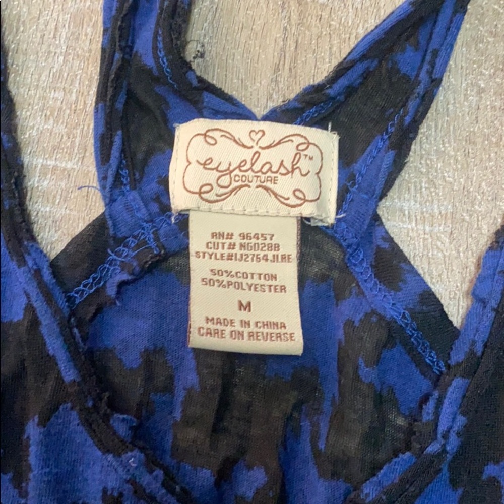 Flowy Patterned Tank - Picture 3 of 5